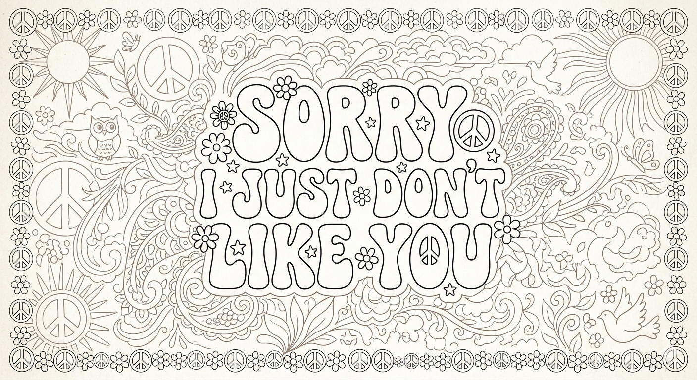 Adult coloring page