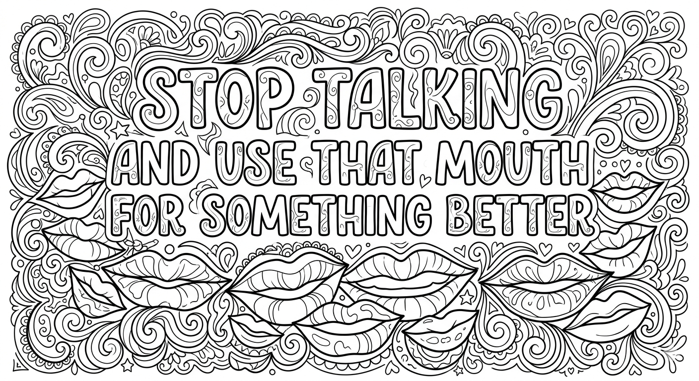 Adult coloring page
