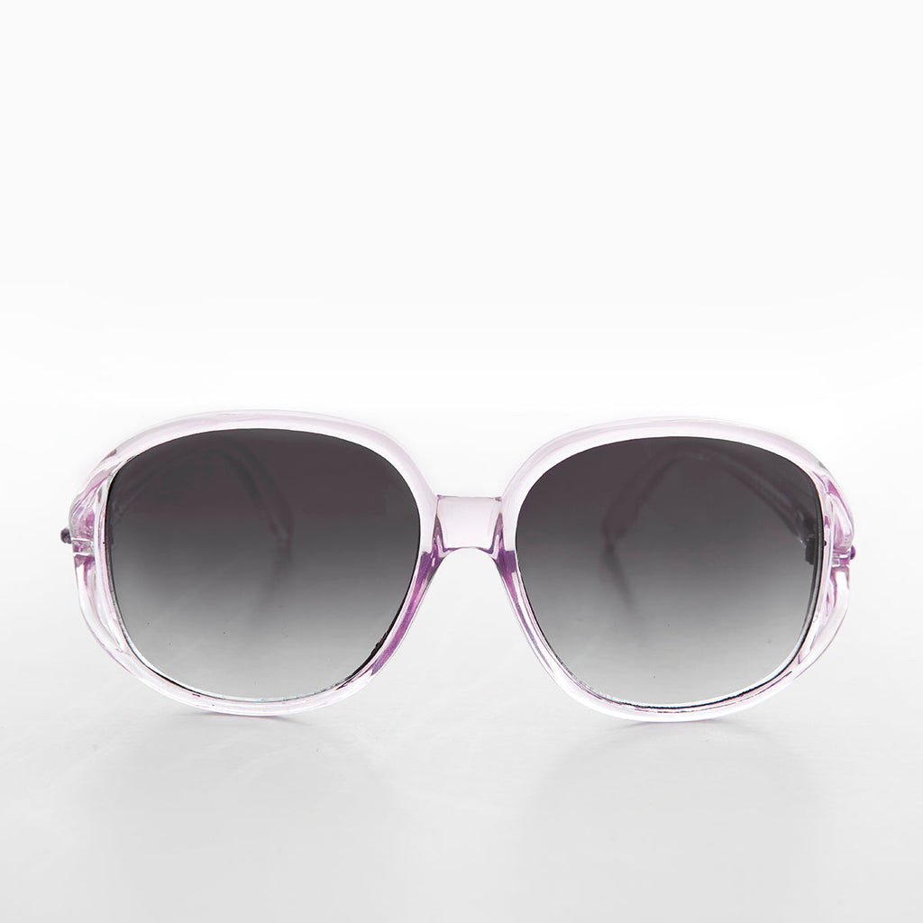 Large Round Oversized Women's Boho Vintage Sunglasses - Grace