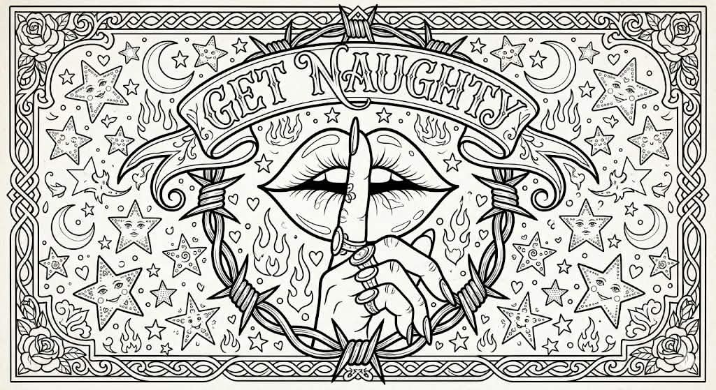Adult coloring page