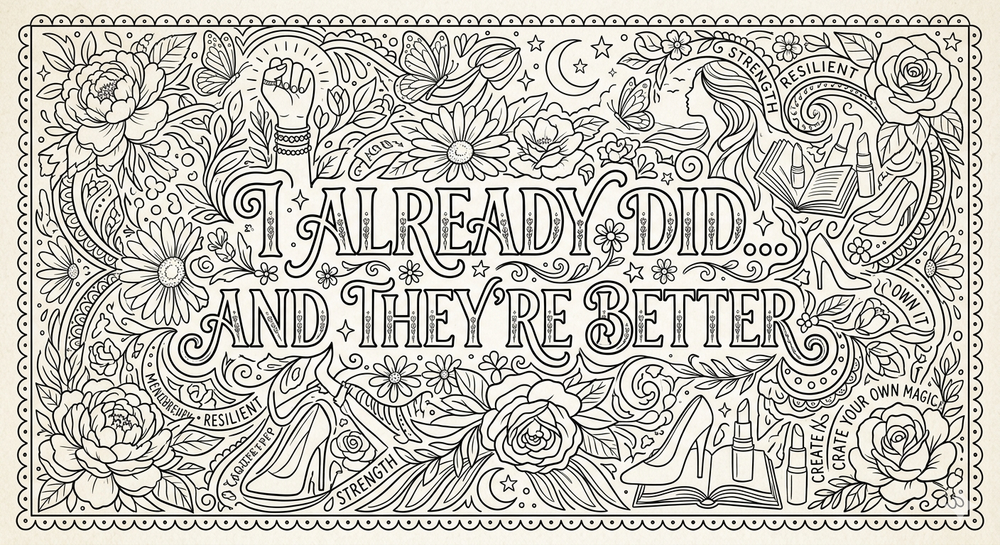 Naughty by Association The Official Adult Coloring Book