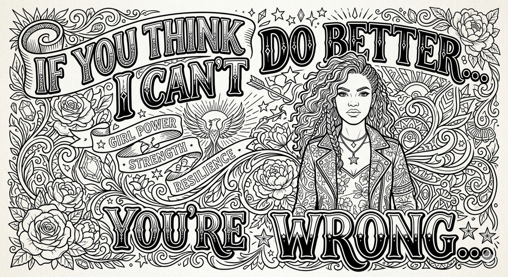 Naughty by Association The Official Adult Coloring Book