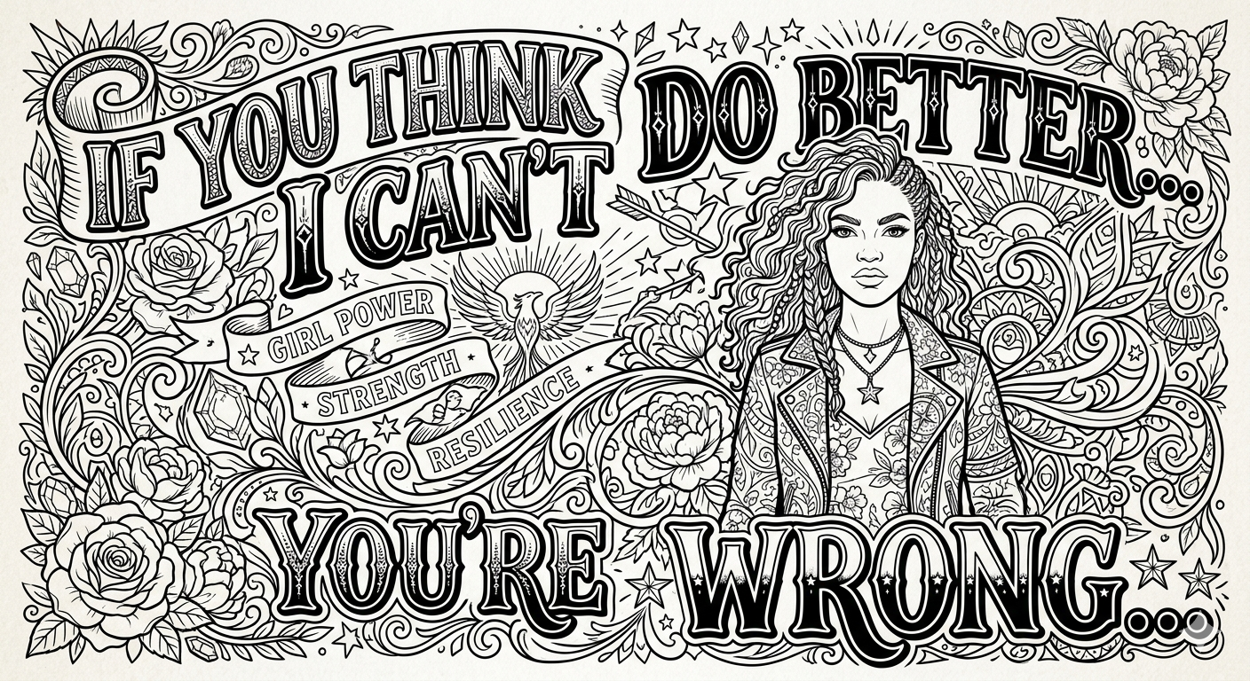 Naughty by Association The Official Adult Coloring Book
