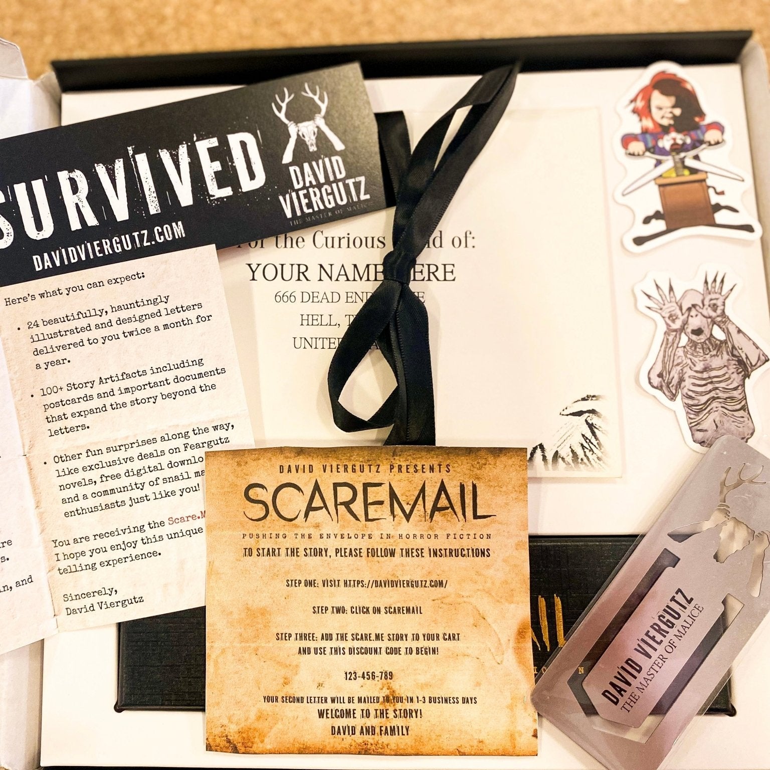 ScareMail - Scare.Me Deluxe Gift Box