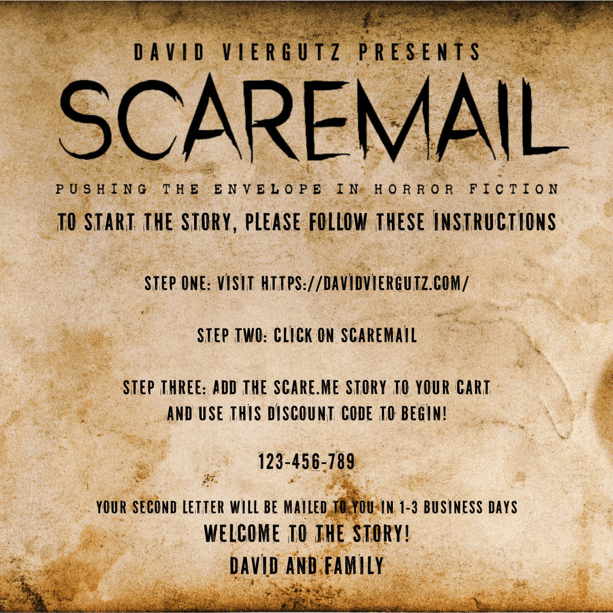 ScareMail - Scare.Me Deluxe Gift Box